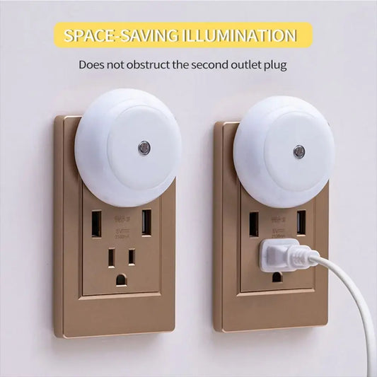 Red Light Energy Saving Socket Light