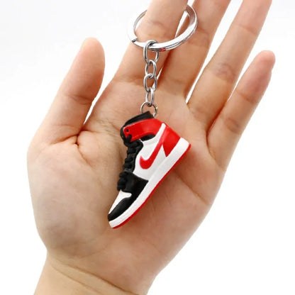 3D Sneaker Shoe Keychain