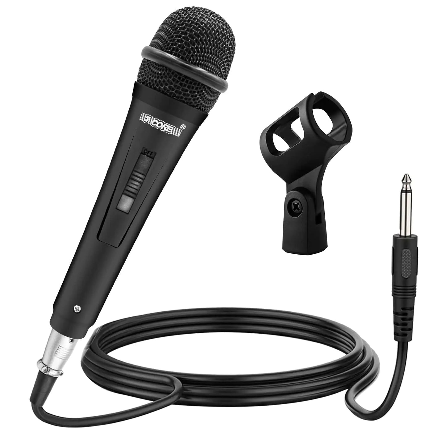 5Core XLR Microphone Dynamic Mic Karaoke Singing Studio Mics Handheld Microfono