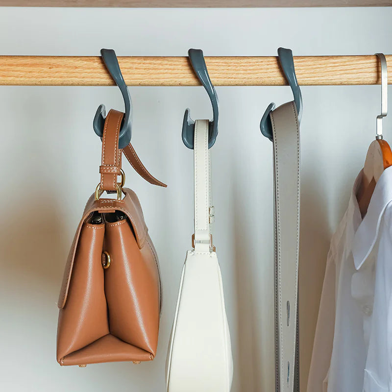 Non-Invasive Handbag Hanger for Home