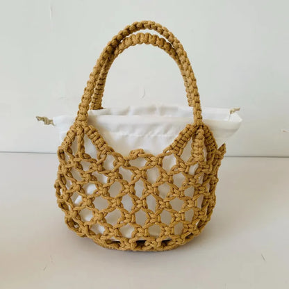 Knitted Beach Bag