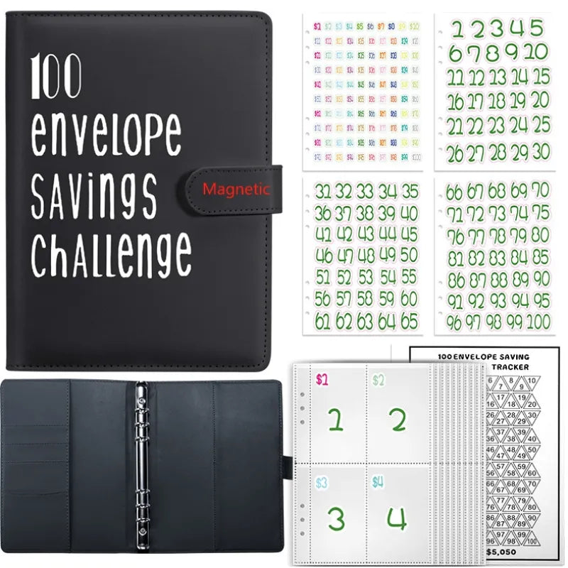 100 Days Couple Challenge Cash Envelope Budget Deposit And Savings Copies