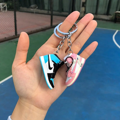 3D Sneaker Shoe Keychain