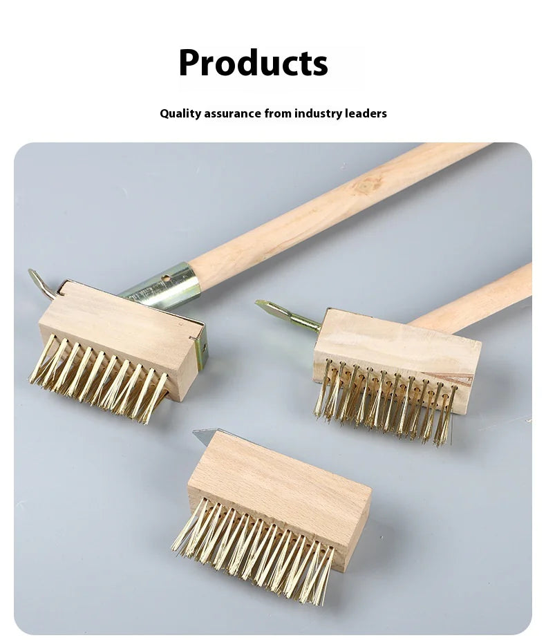 Ultra-Hard Copper-Plated Garden Weeding Brush