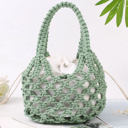 Knitted Beach Bag