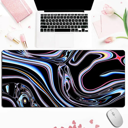 Gaming Mouse Pad With Technological Sense Pattern