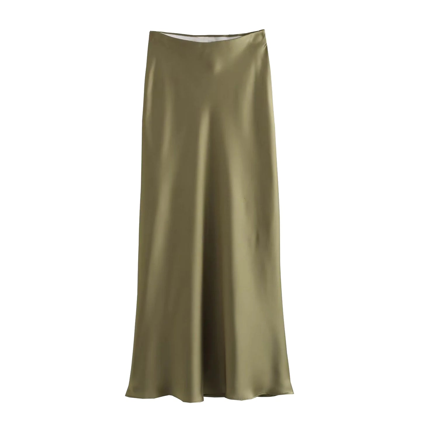 Women's Satin Skirt