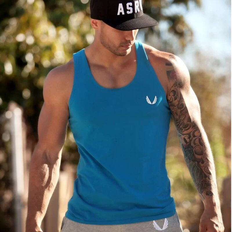 Tank Top Men Bodybuilding Clothing