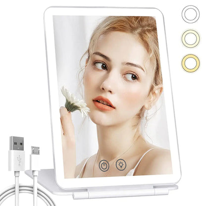 Foldable Makeup Mirror Touch Screen Makeup Mirror