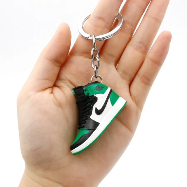 3D Sneaker Shoe Keychain