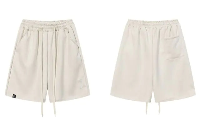 Harajuku Suede Shorts for Men