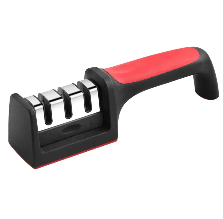 Multi-Functional Four-Part Knife Sharpener