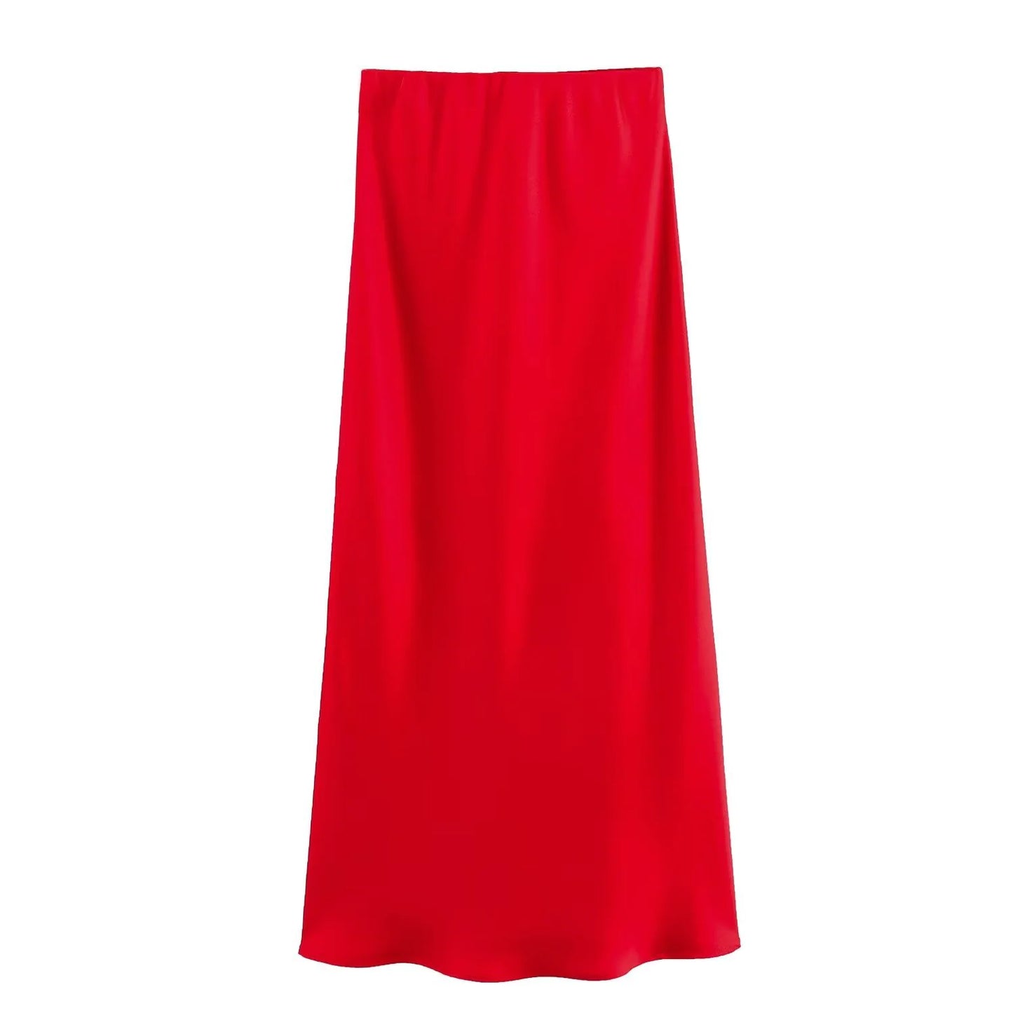 Women's Satin Skirt