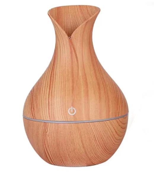 USB Wood Grain Mushroom Aroma Diffuser