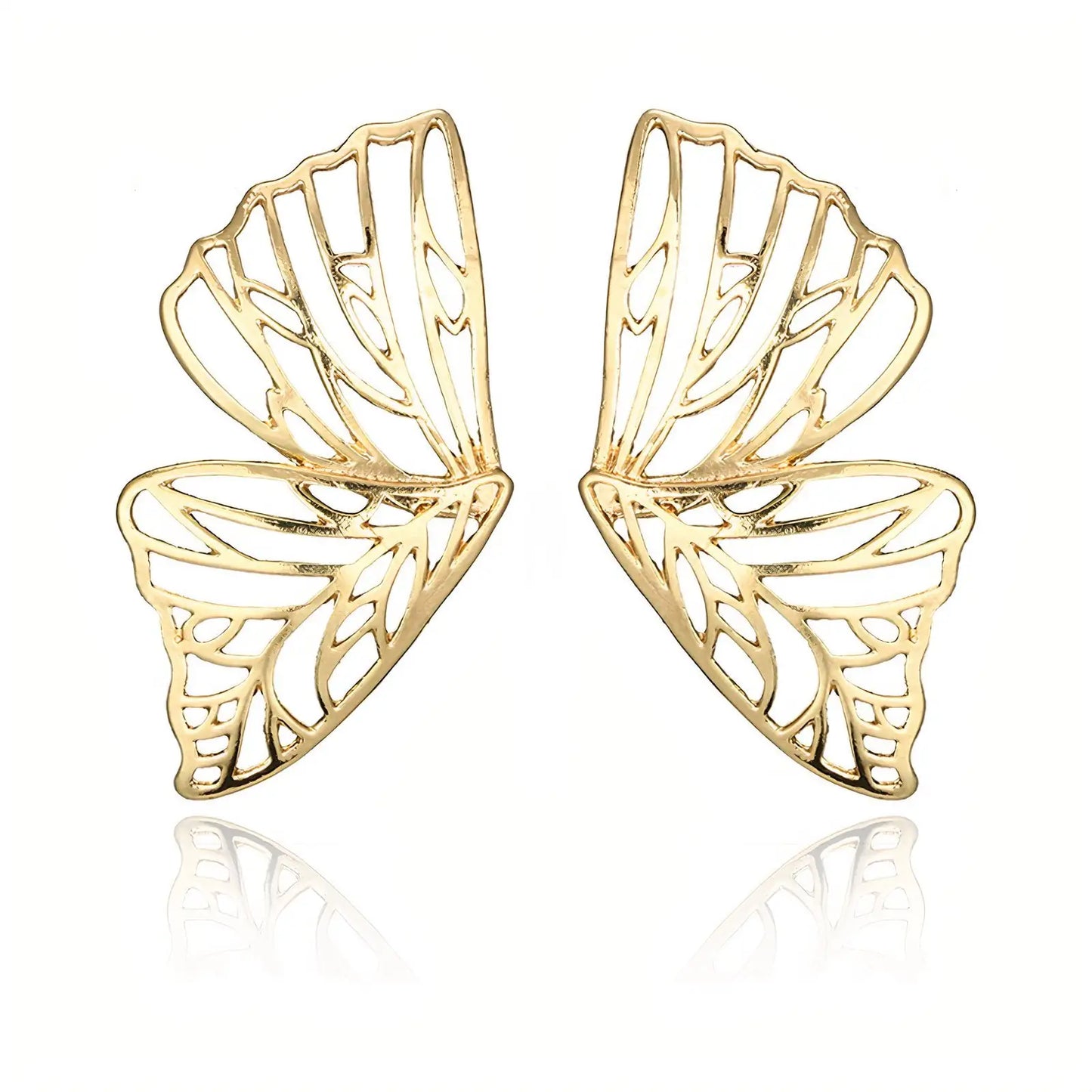 Butterfly -Gold Earrings