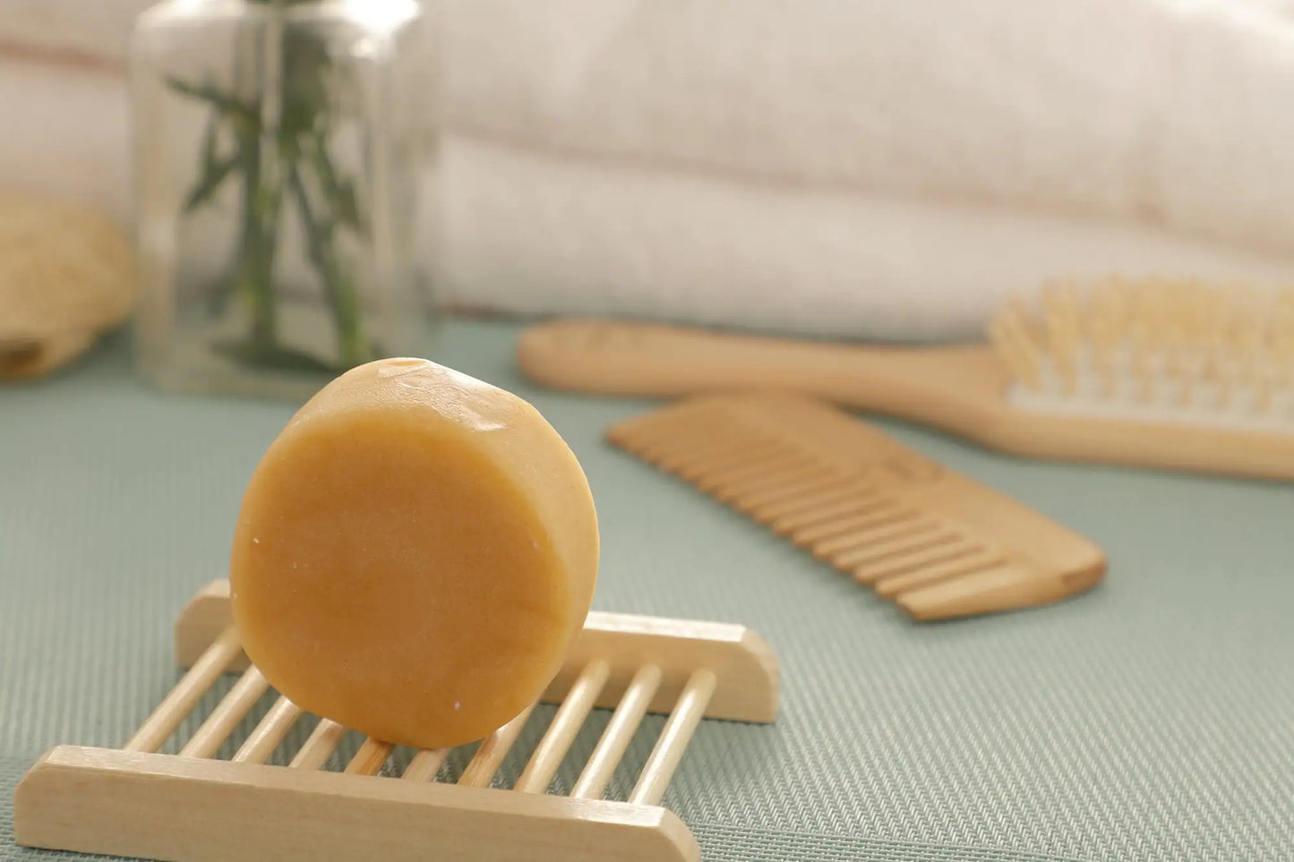 All-Natural Conditioner Bar. Citrus. Eco-Friendly.