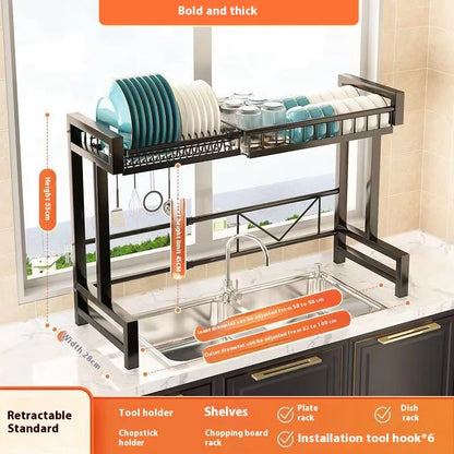 Adjustable Kitchen Dish Rack