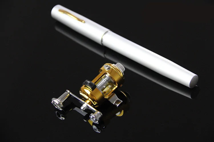 Pen-Shape Mini Fishing Rod with Reel