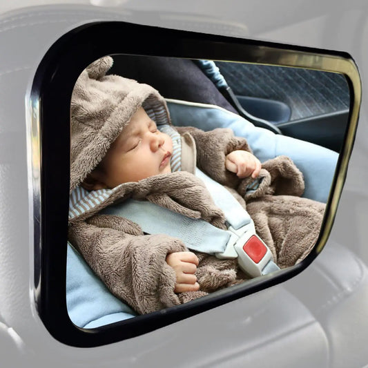 FGR04 - Baby Car Mirror - Baby Mirror For Car - Car Mirror for Baby - Car Seat Mirror for Baby Rear Facing - Baby Car Accessories - Baby Car Essentials - Baby Car Seat Mirror -Car Baby Mirror