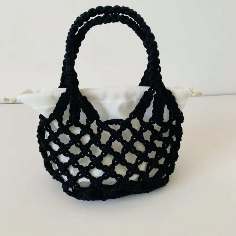 Knitted Beach Bag