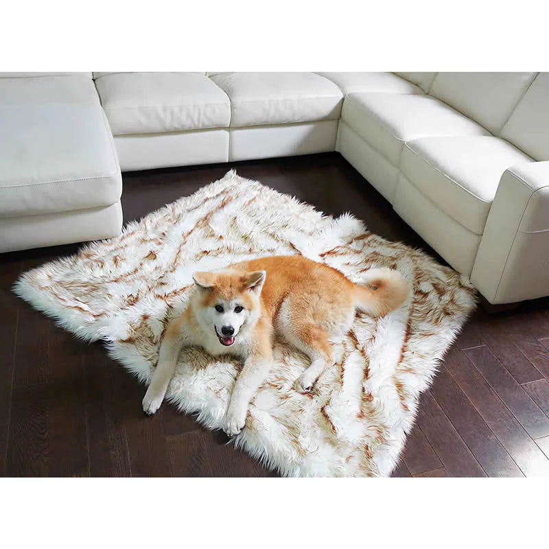 Sherpa Fleece Dog Blanket