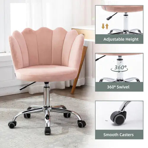 Velvet Home Office Chair