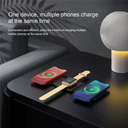 3 in 1 Magnetic Wireless Charger