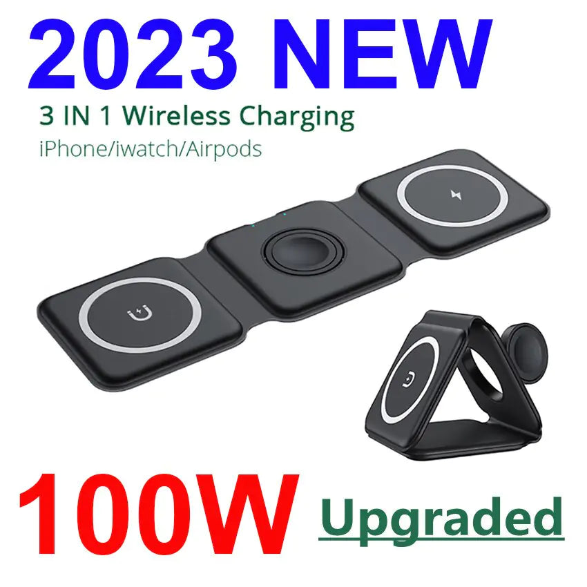 3 in 1 Magnetic Wireless Charger