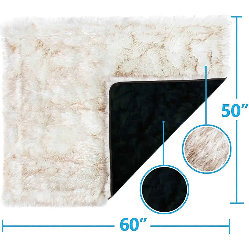 Sherpa Fleece Dog Blanket