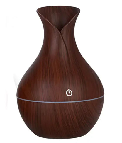 USB Wood Grain Mushroom Aroma Diffuser