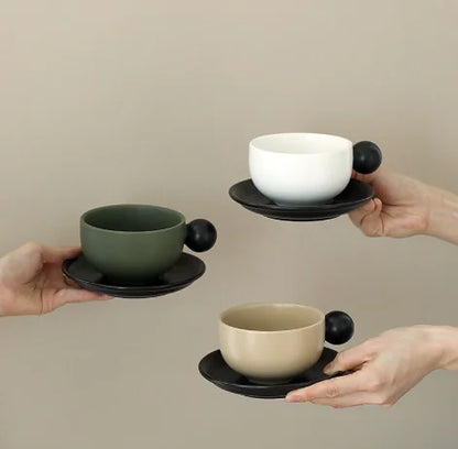 Elegant Ceramic Coffee Set