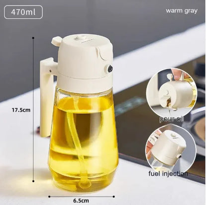 470ML 2-in-1 Oil & Vinegar Sprayer