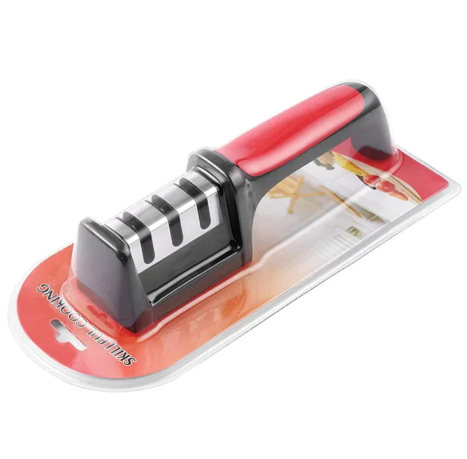 Multi-Functional Four-Part Knife Sharpener