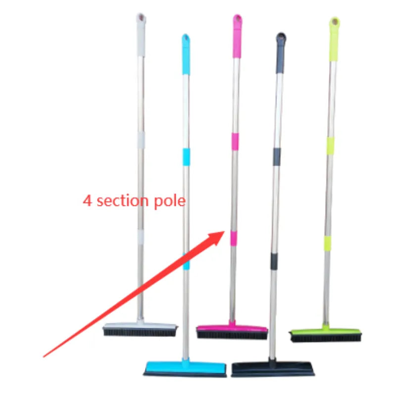 Pet Hair Removal Silicone Broom