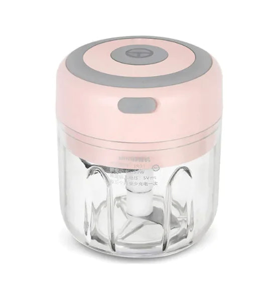 Mini Electric Garlic Chopper & Grinder