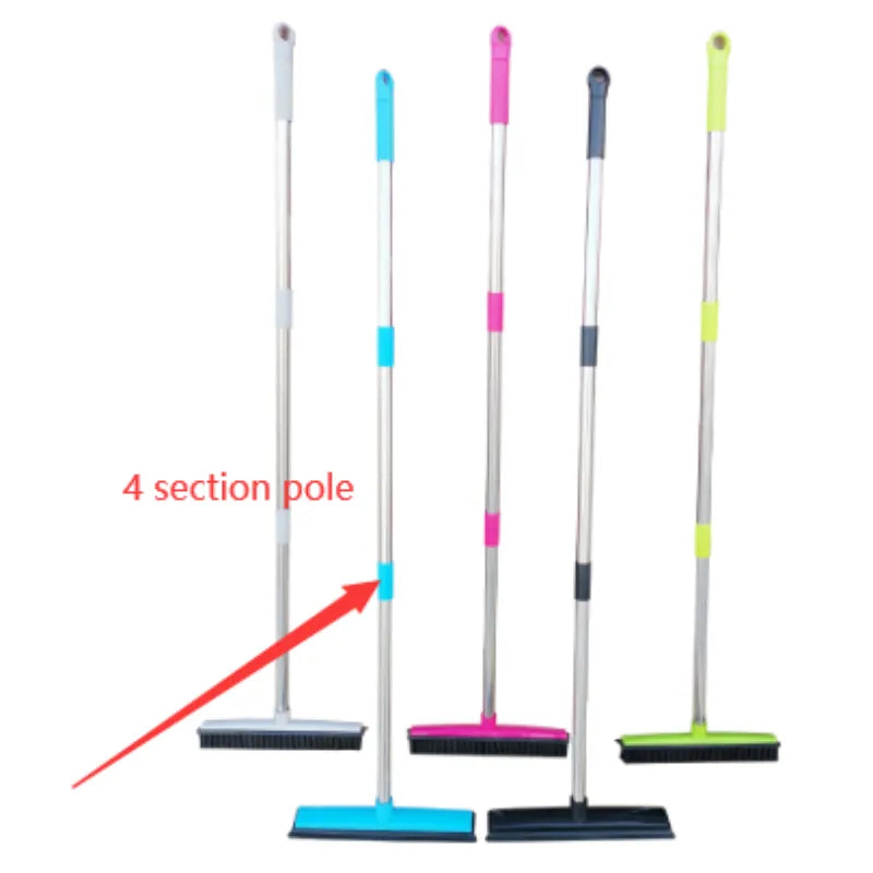 Pet Hair Removal Silicone Broom