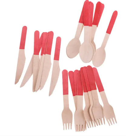 Eco-Friendly Wooden Cutlery Set