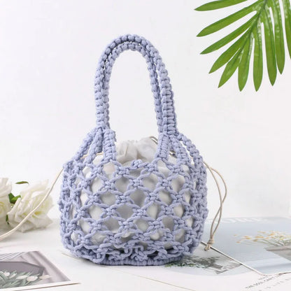 Knitted Beach Bag