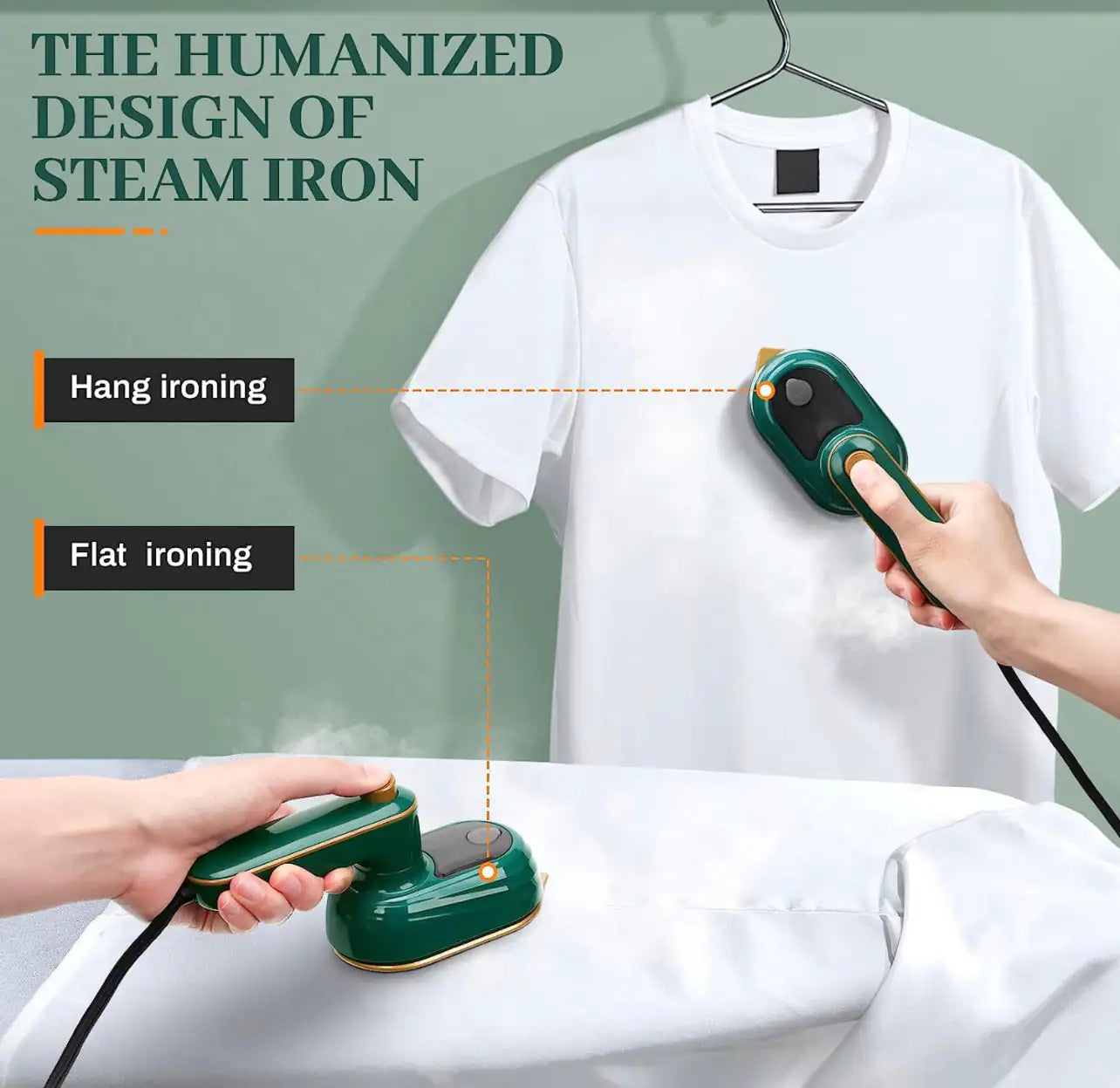 50ml Mini Iron Handheld Garment Steamer Iron