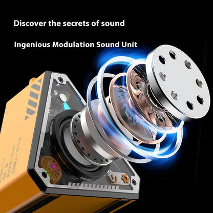 V2 Cool Mecha Portable Bluetooth Speaker