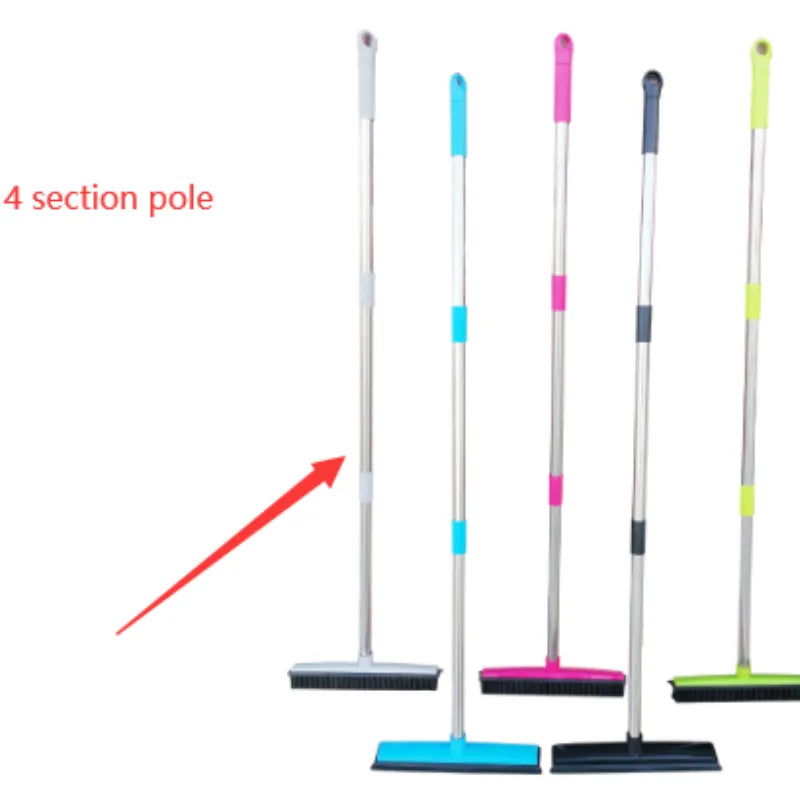 Pet Hair Removal Silicone Broom