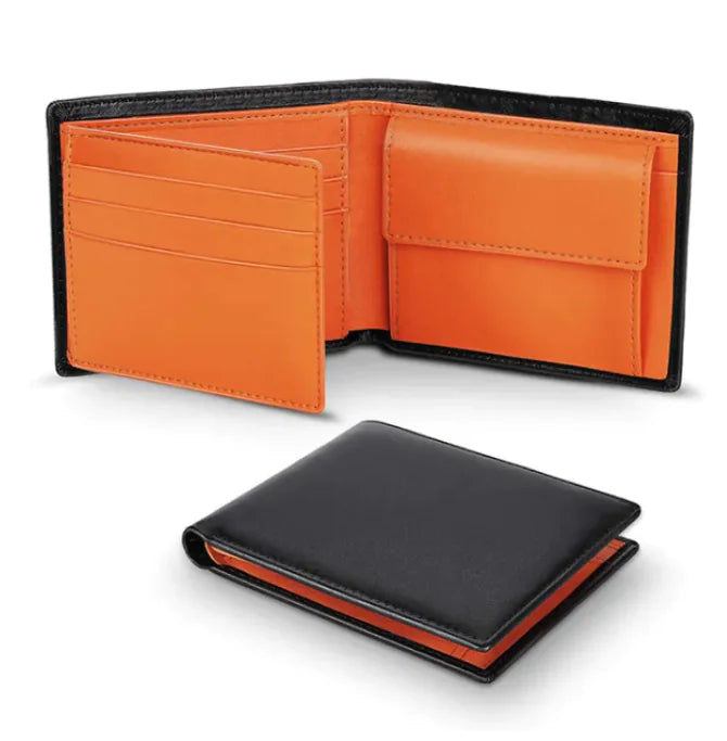 Men's RFID Leather Bifold Wallet